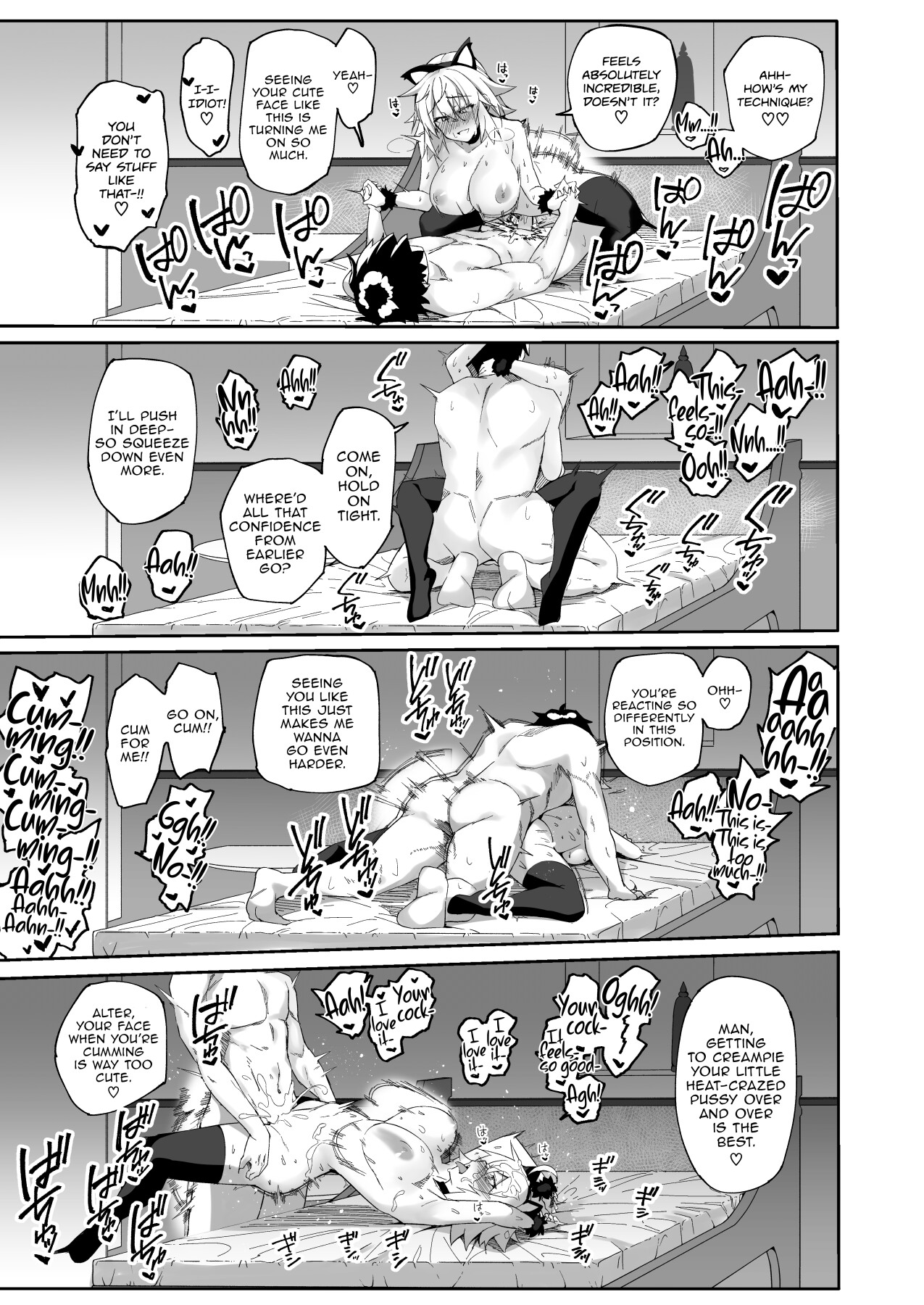 Hentai Manga Comic-Endless Mating with Cat-Eared Jeanne Alter-Read-20